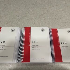 Red and White Spiral-Bound Media Manuals